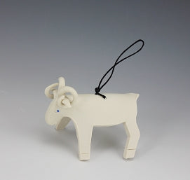Evening Star Studio Animal Ornaments charming handmade ceramic animal ornament with plenty of personality
