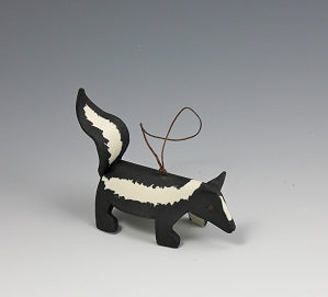 Evening Star Studio Animal Ornaments handmade ceramic animal ornament perfect for holiday trees, windows, or gifting