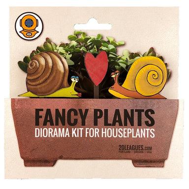 Fancy Plant snail diorama kit