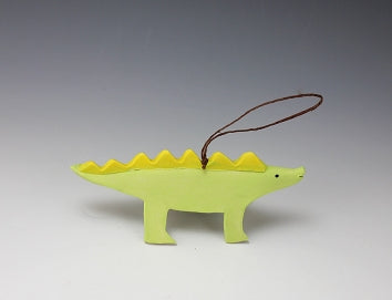 Evening Star Studio Animal Ornaments artist-made ceramic animal ornament with handmade character and woodland whimsy