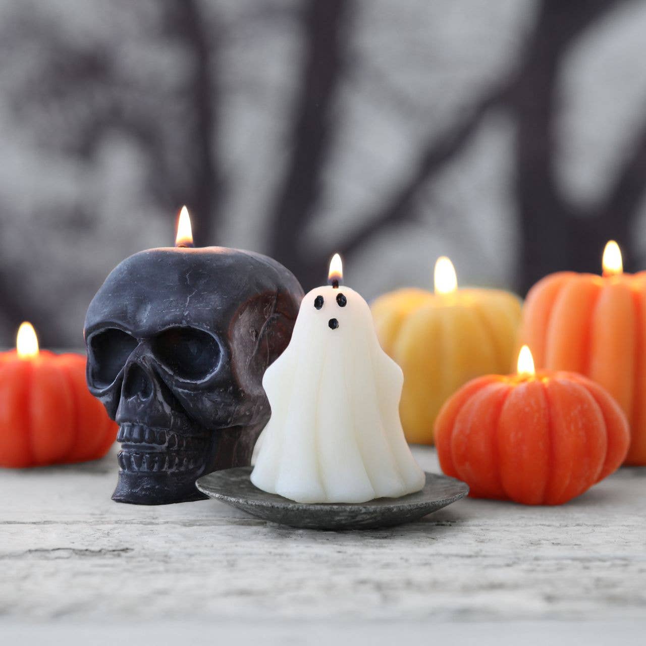 beeswax halloween candles