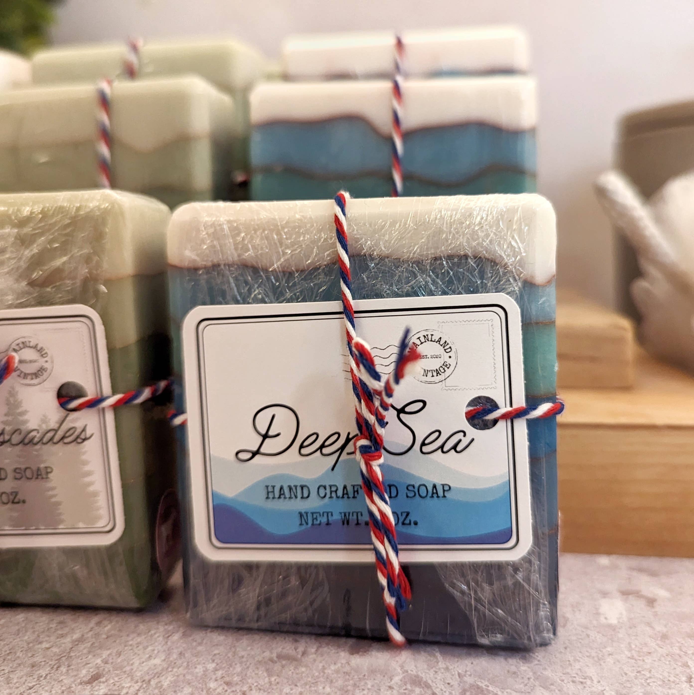 Deep Sea hand crafted soap