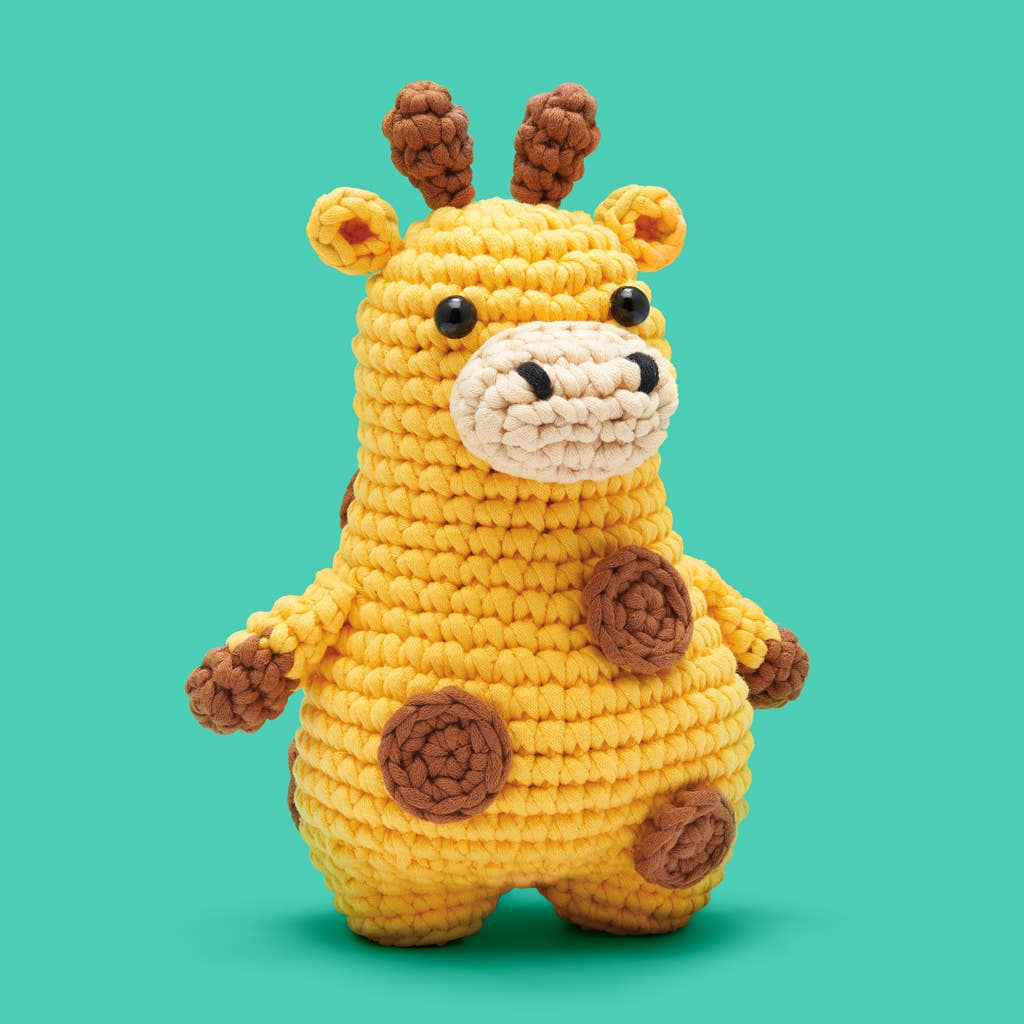 The Woobles Zara the Giraffe intermediate crochet kit