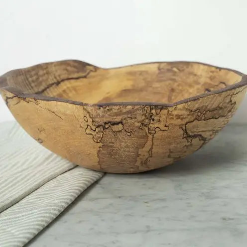 Wood Oval bowl