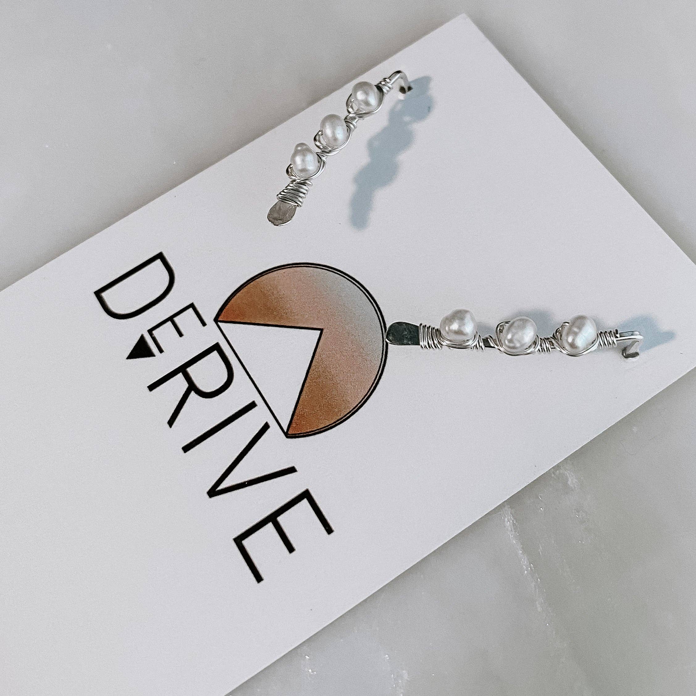 Sparkle with Pearl Ear Climbers - the earrings that say 'I woke up like this, fabulous!'