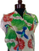 Hummingbirds silk scarf by Nina J, limited-edition wearable art inspired by nature