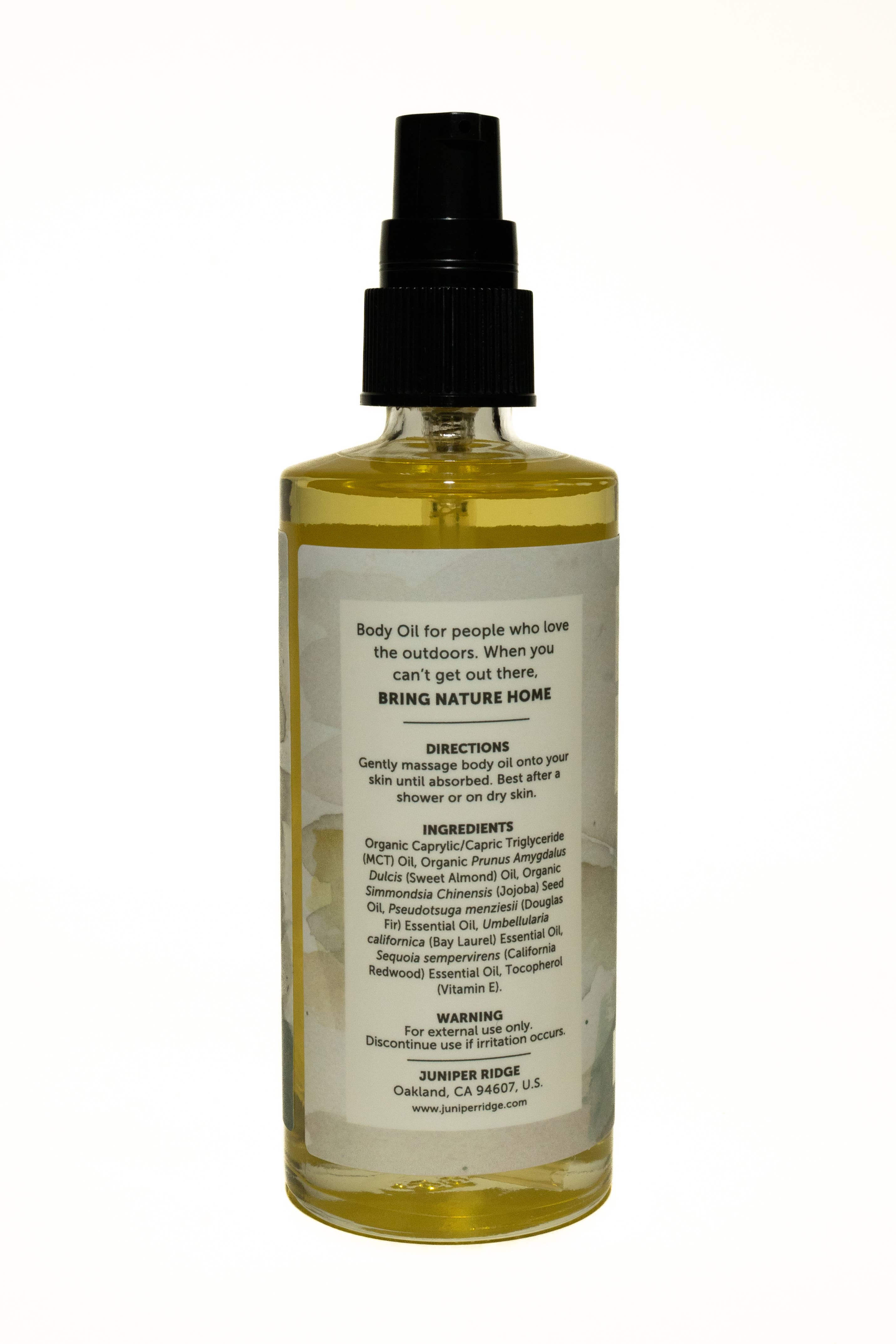 Body Oil Redwood Mist