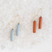 Porcelain drop earrings