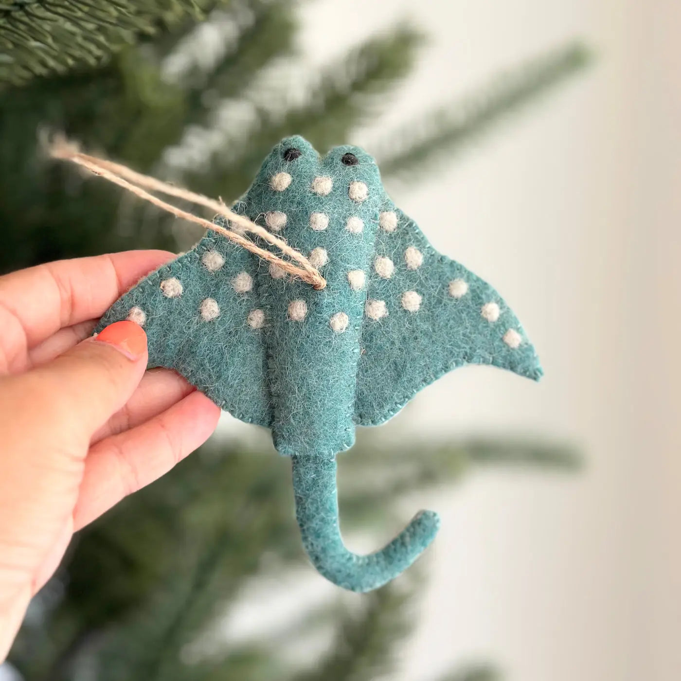 Colorful Felt Sea Creature Ornaments collection showcasing various adorable designs, perfect for festive decorations!