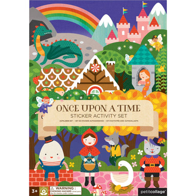 Once upon a time sticker activity set by Petit Collage