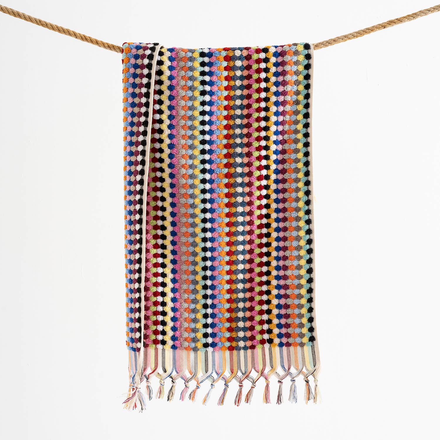 Pompom Bubble Handloomed Turkish Hand Towels