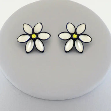 daisy post earrings