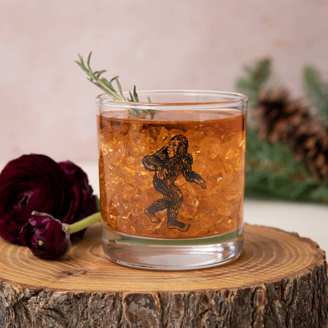 Sasquatch Whiskey Glass by Counter Couture