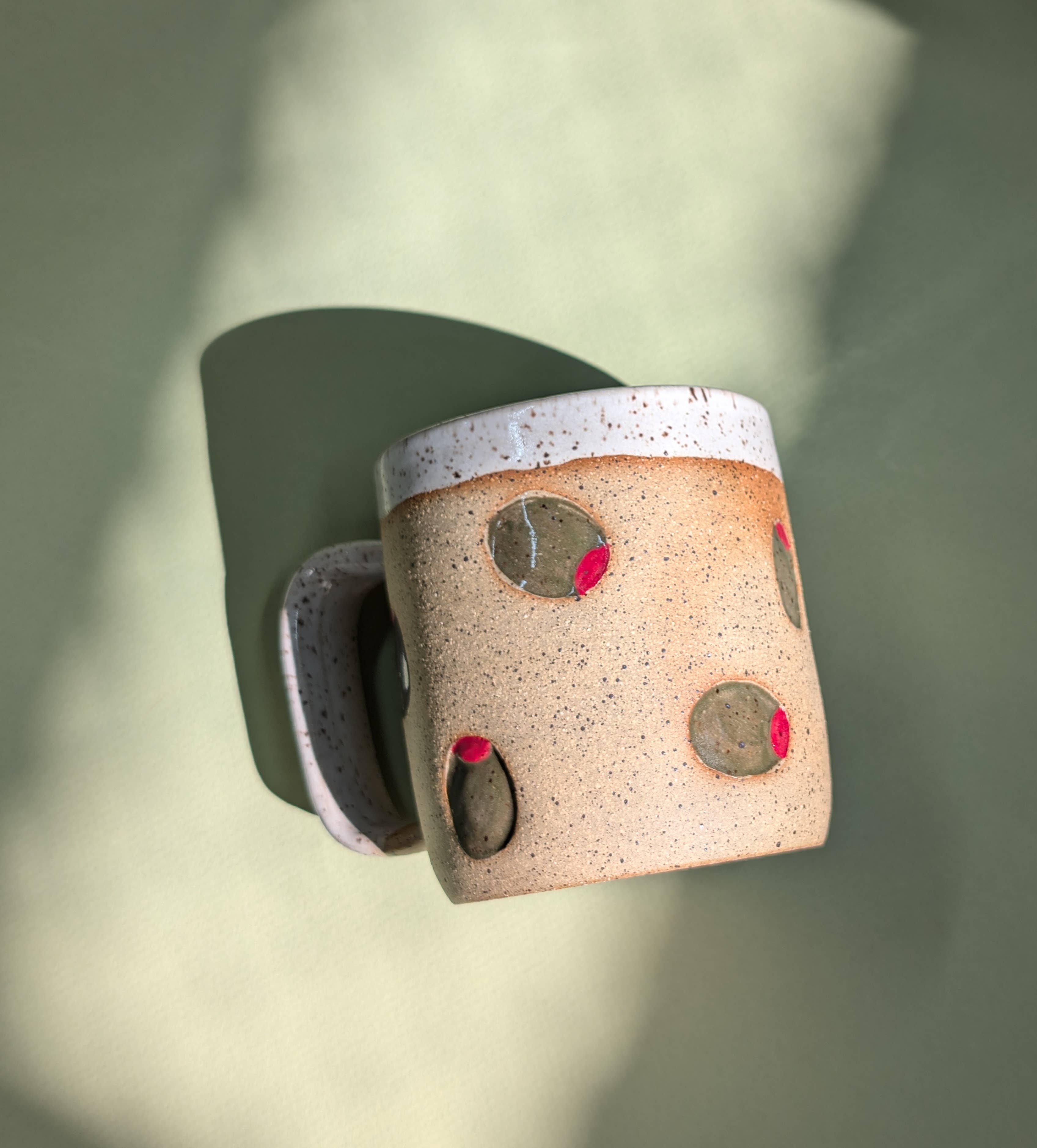 Olive Ceramic Mug