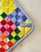 rainbow checkered pot holder