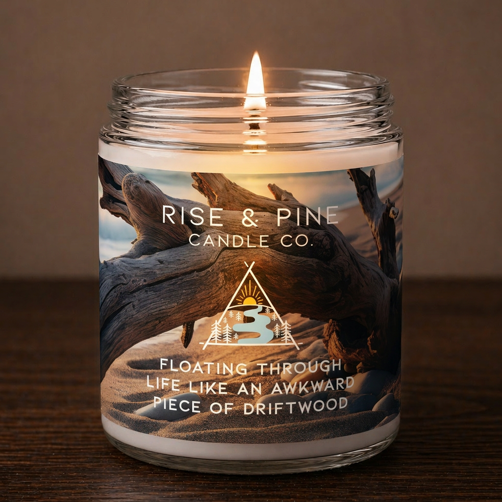 Driftwood Soy Wax Candle - 9oz