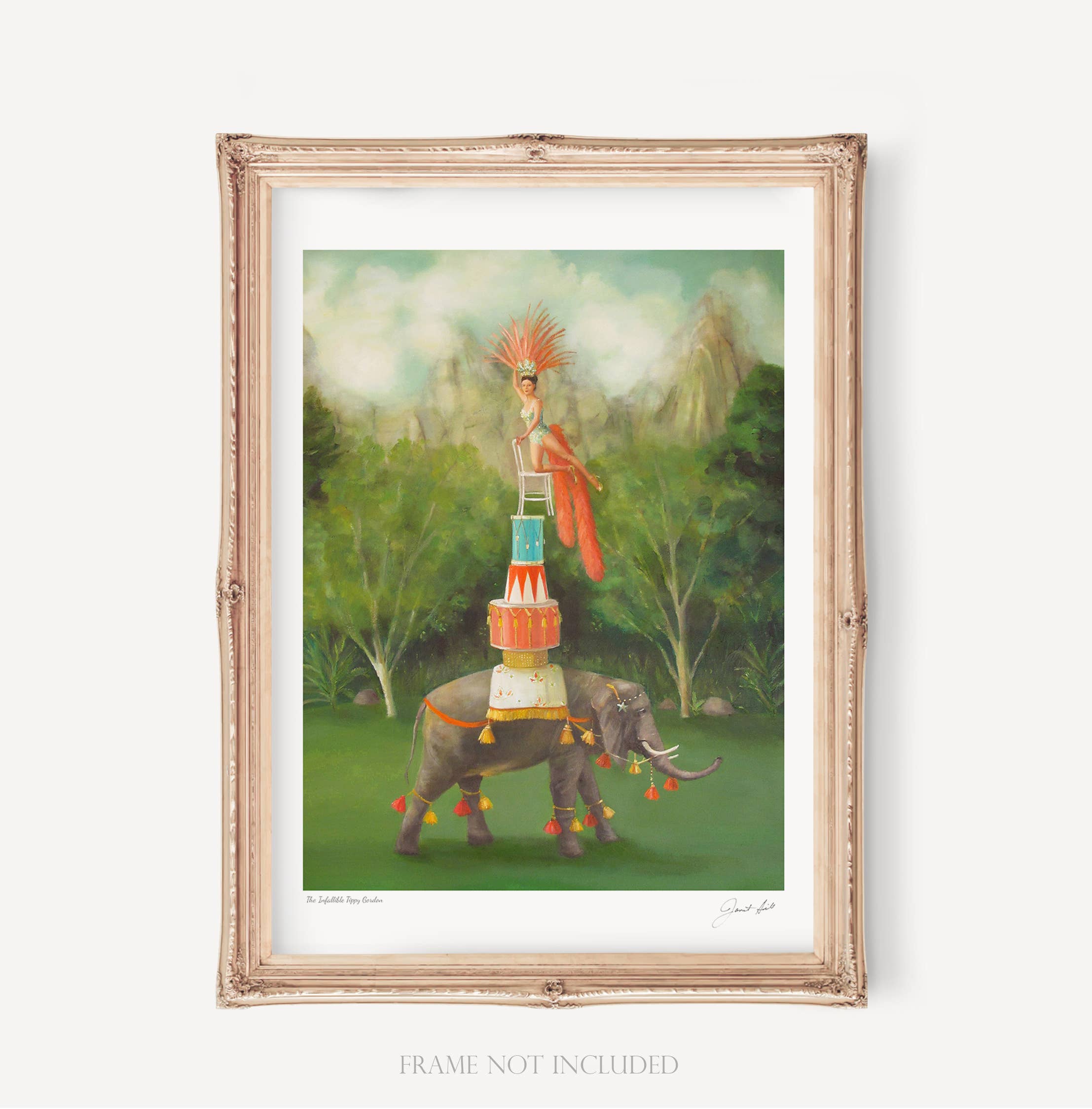 The Infallible Tippy Gordon Print