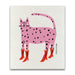 Pink Cat with red boots sponge