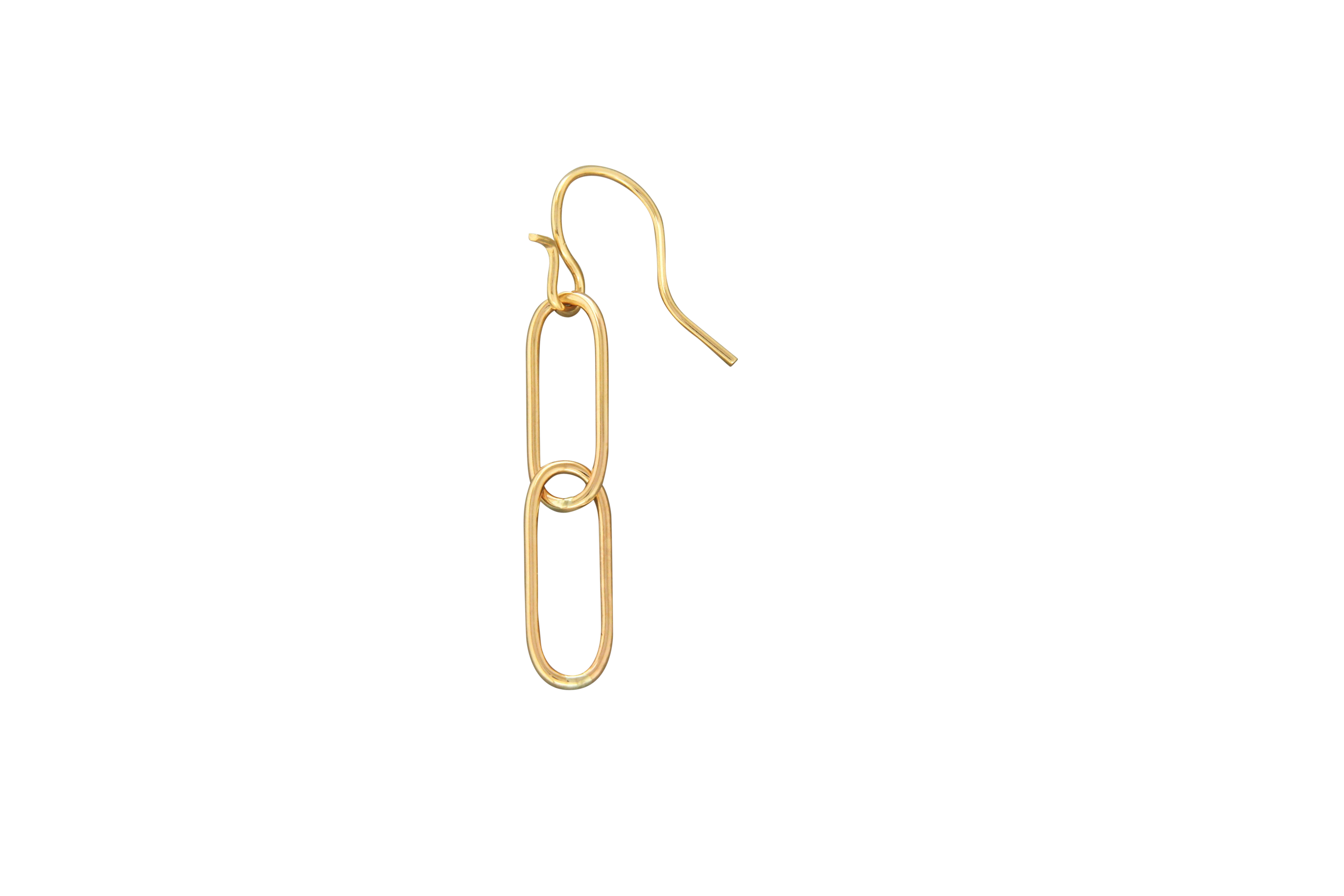 Paperclip Link Earring