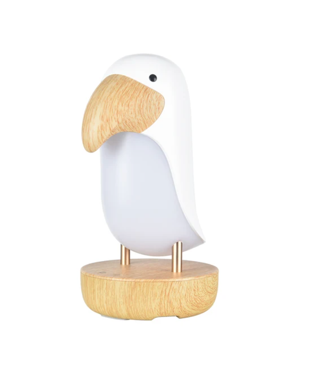 USB Rechargeable Toucan Bird LED Night Light | Table Lamp