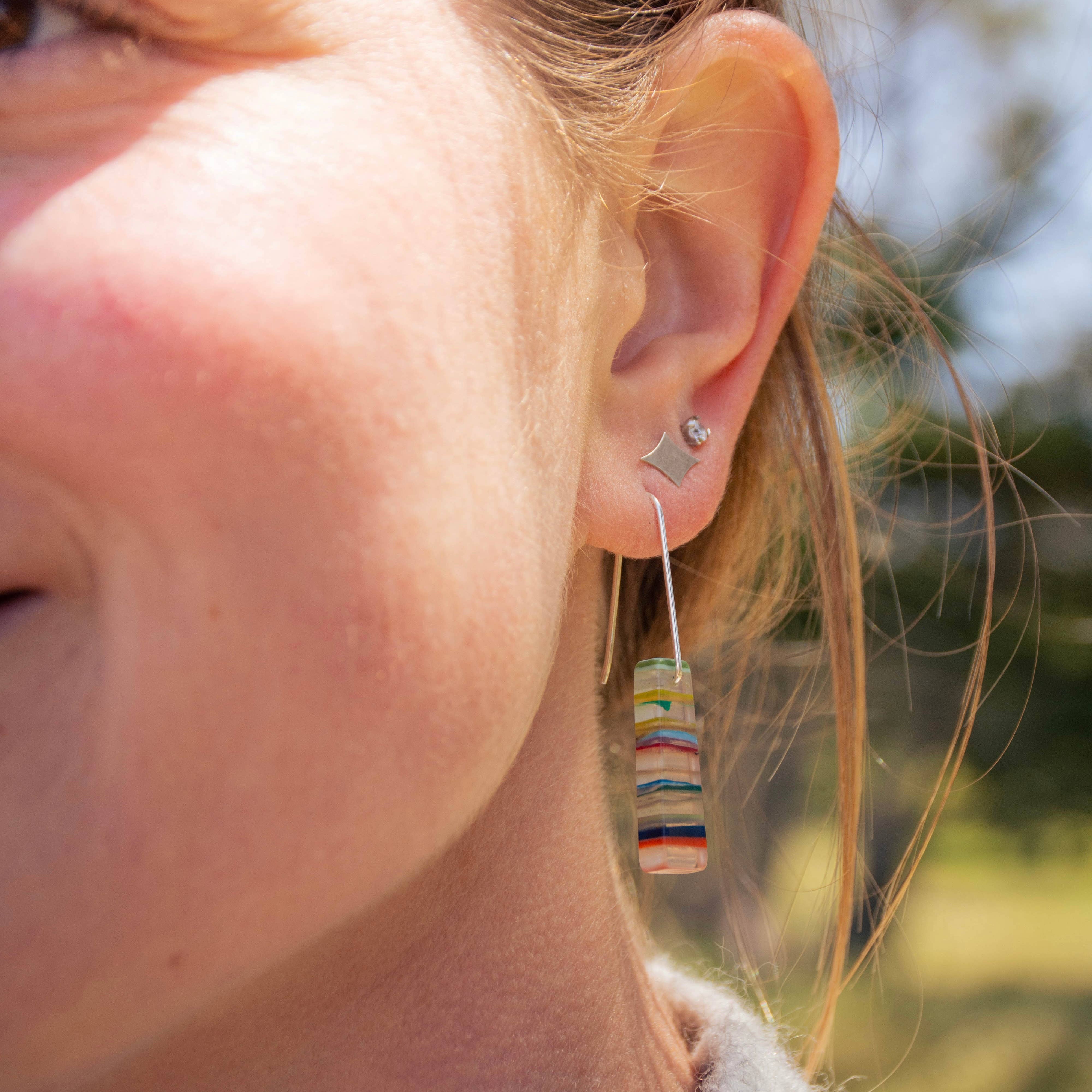 Surf Gems Small Earrings