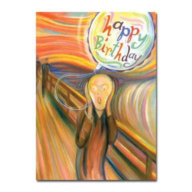 Happy Birthday blank greeting card