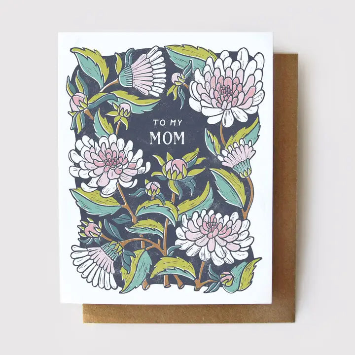 Funny Mother's Day card from the Mother's Day Card Collection - perfect for showing mom she's 'WOW' upside down!