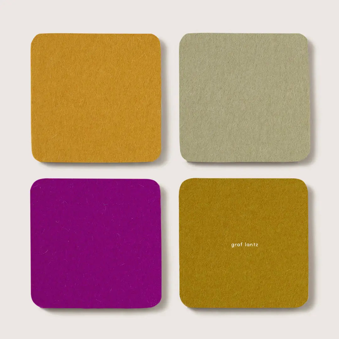 Felt Coasters | Set of 4