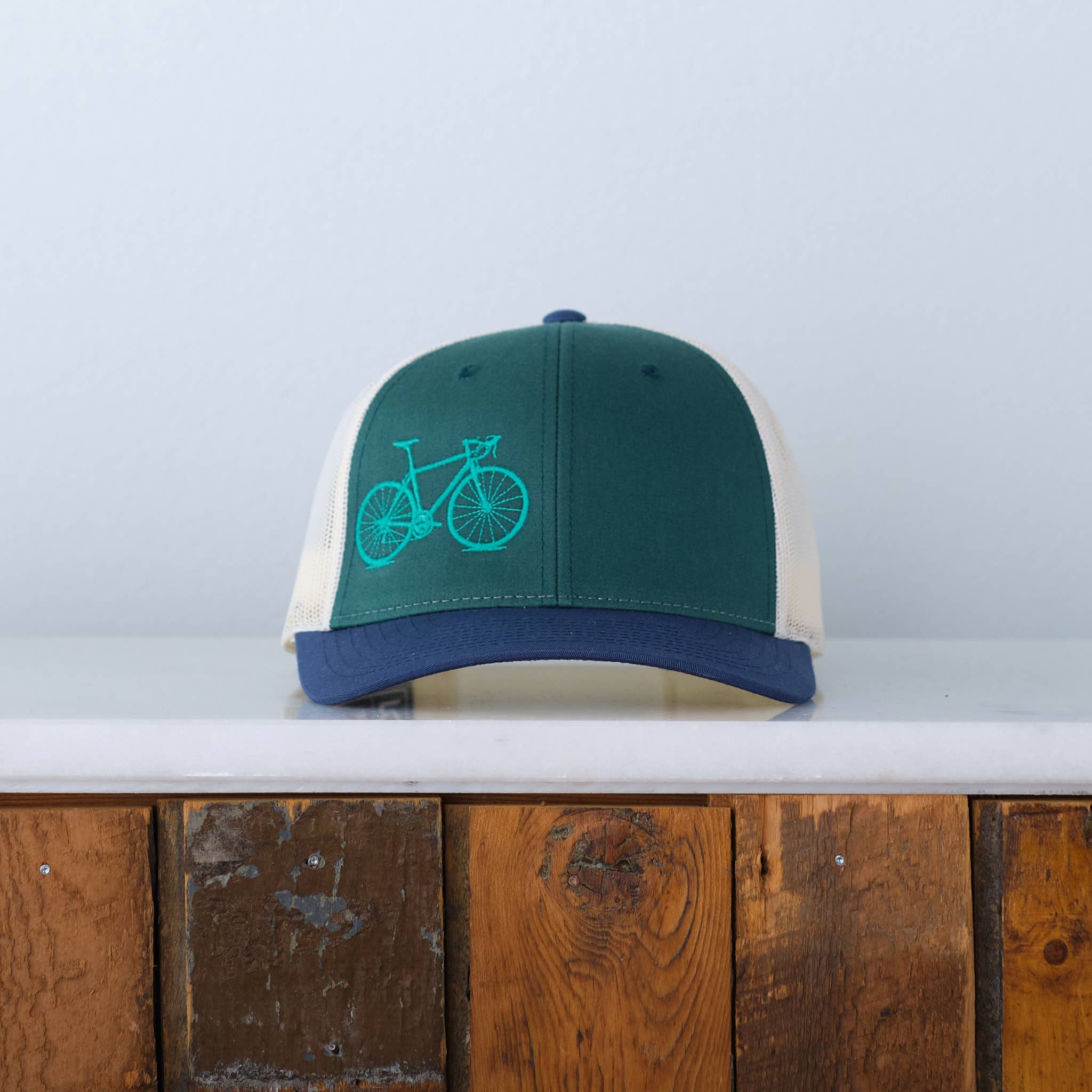 road bike trucker hat