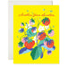 Bright birthday card with vibrant strawberries and celebratory message 'Another Year Sweeter' from Karen Schipper Card Collection.