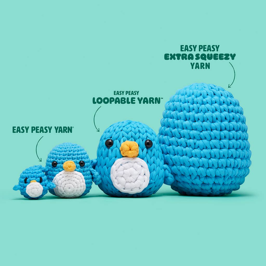 The Woobles Mango the Toucan Extra Squeezy crochet kit
