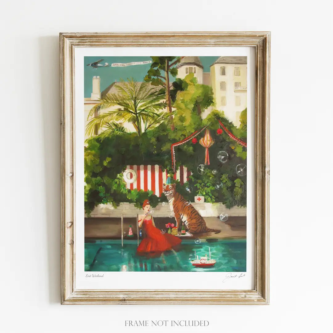 Lost Weekend Art Print