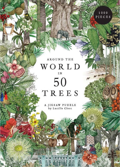 Jigsaw Puzzle Around the World in 50 Trees