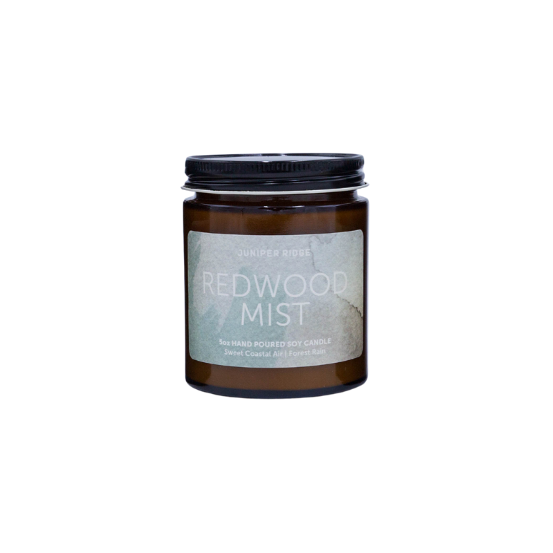 Mini Essential Oil Candle | Redwood Mist (5oz)