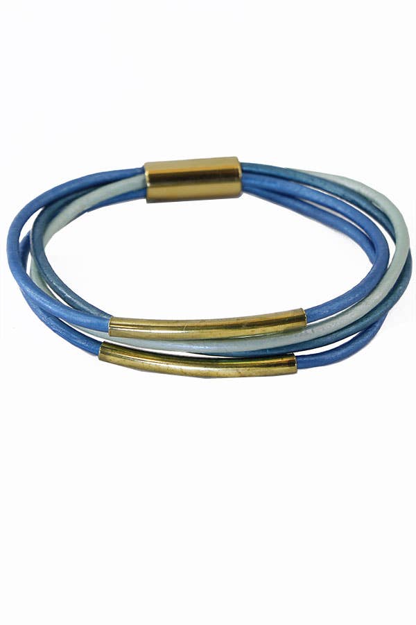 Leather Bracelet Blues