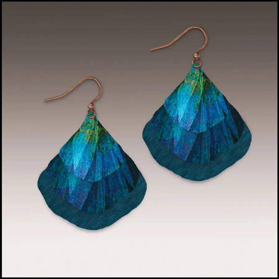 Ginkgo Multilayer Handmade Earrings