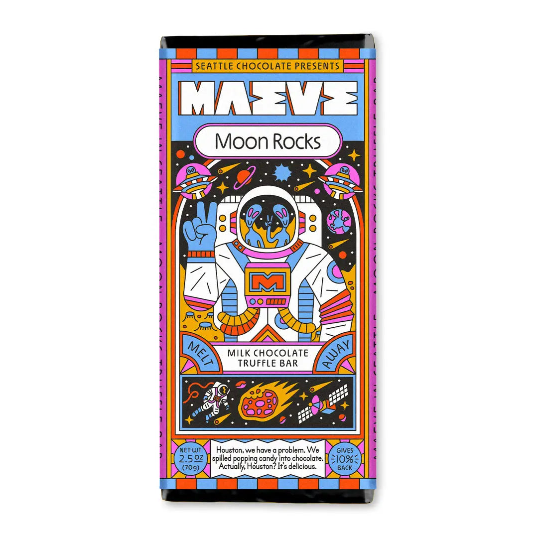 Seattle Chocolates Maeve Truffle Bars | Assorted Flavors
