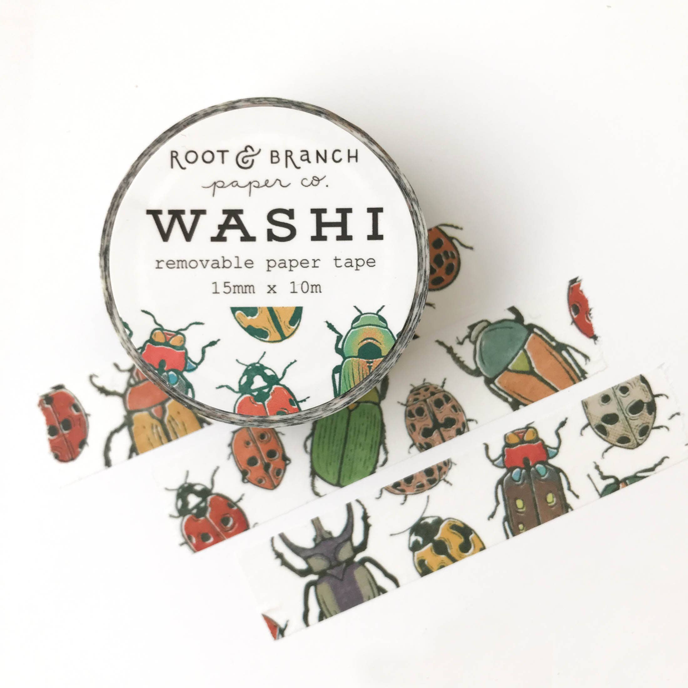 Beetle washi tape