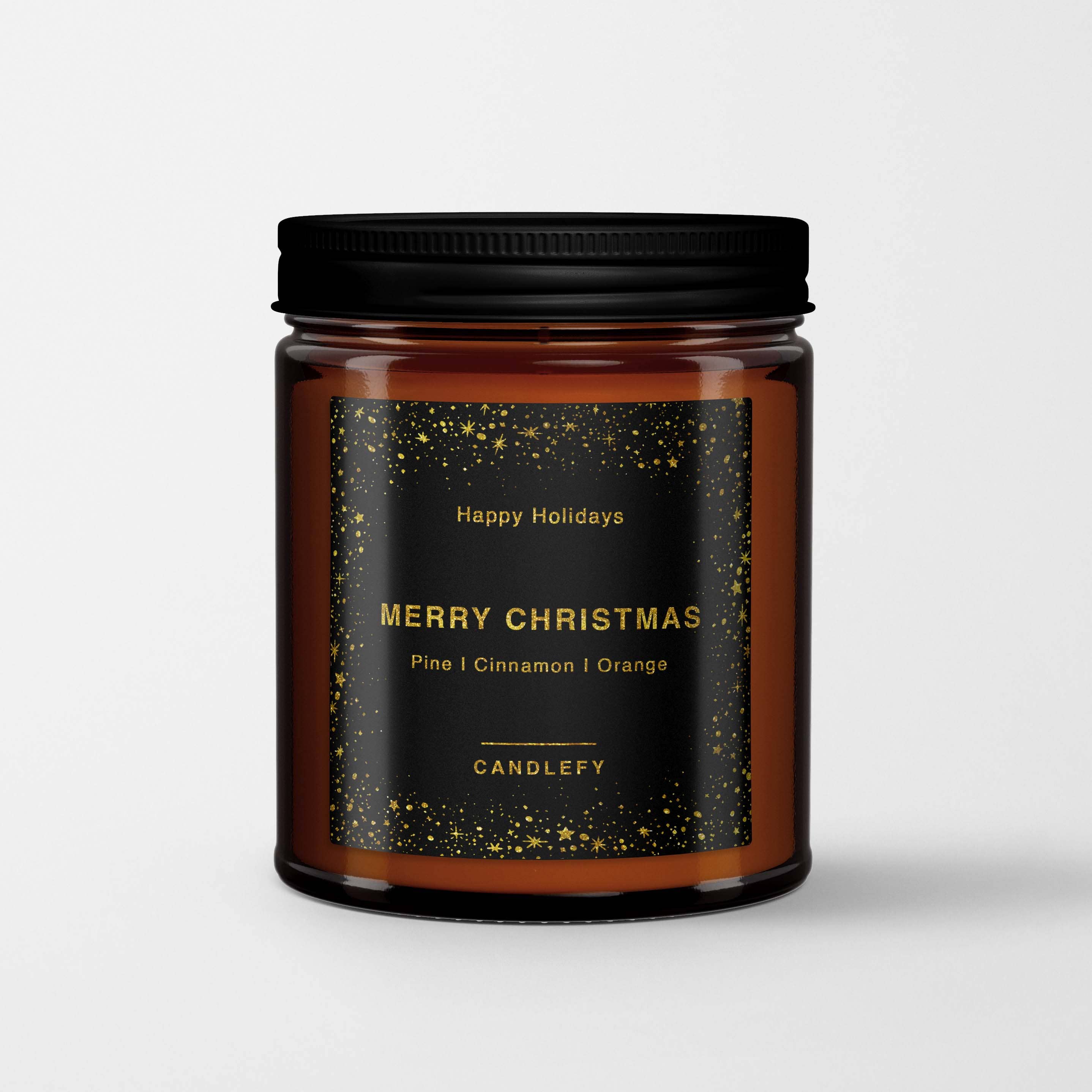 Merry Christmas Candlefy candle 