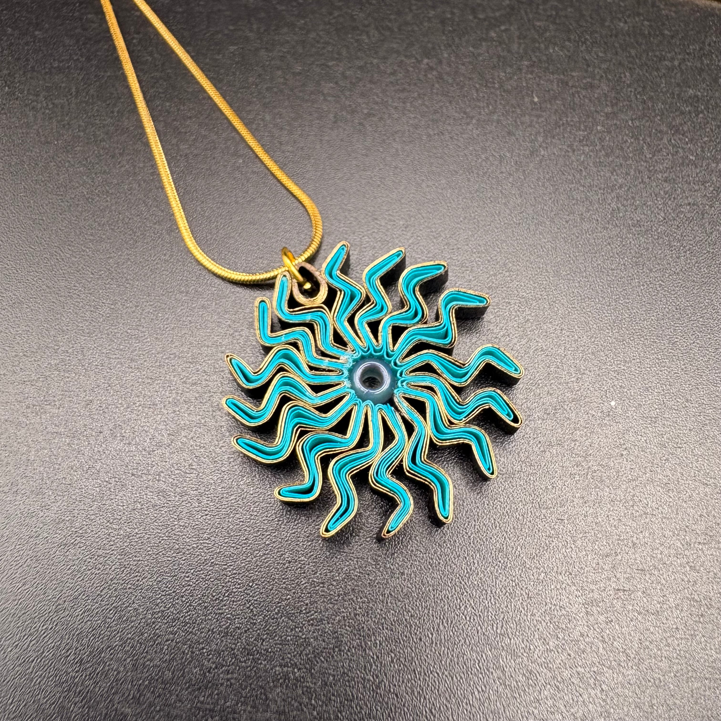 Breeze Chic | Ocean Waves Necklace