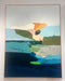Mauna Loa Original Painting 36 x 48 by Caryn Owen, showcasing modern abstract art designed to complement various contemporary interior styles. This vibrant piece captures inspiration from nature, fashion, decor, and oceanic beauty.