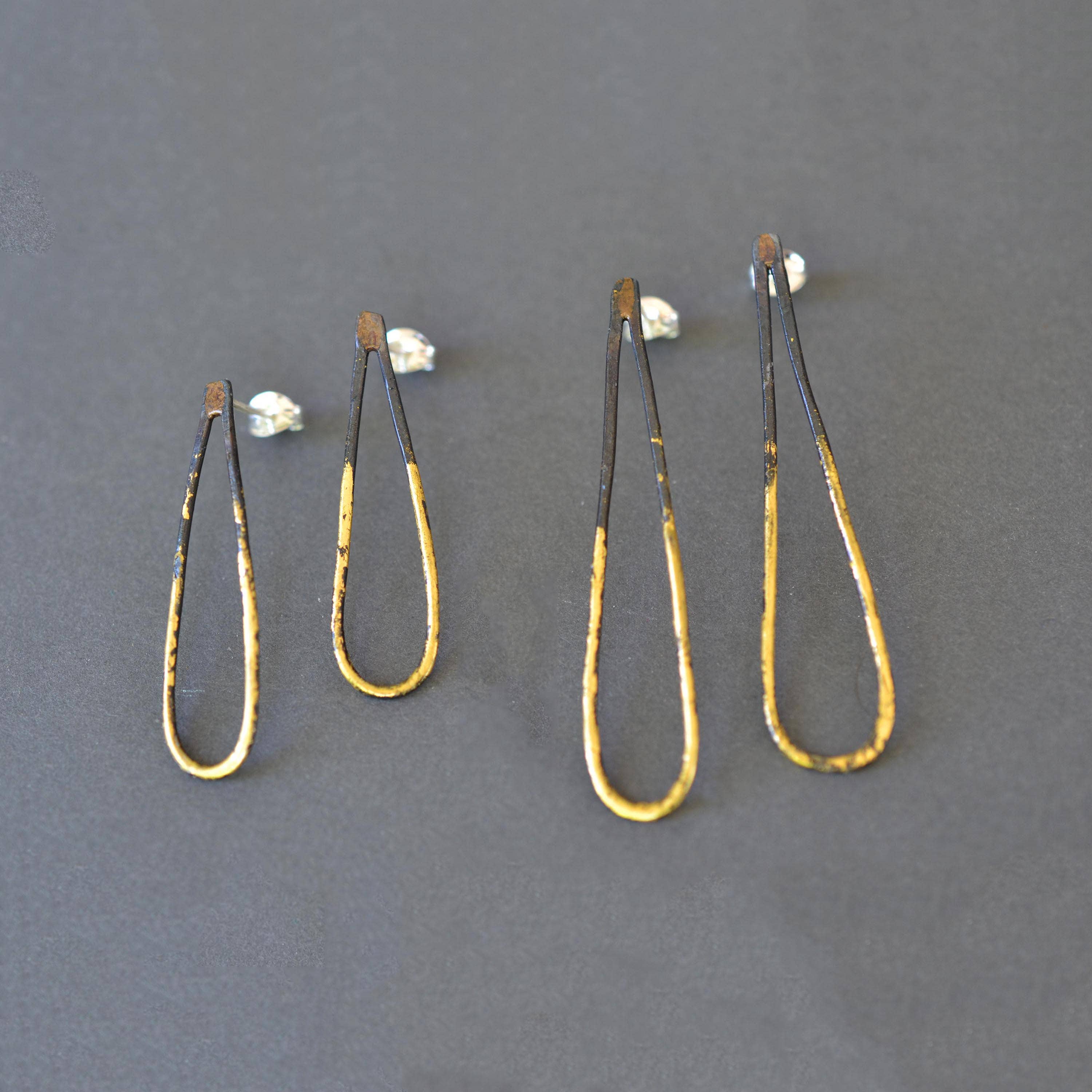 Narrow Drop Earrings