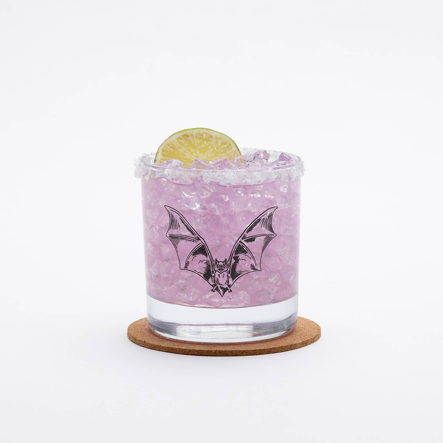 Bat cocktail glass