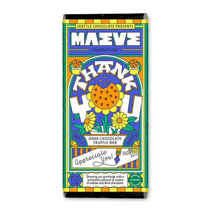 Seattle Chocolates Maeve Truffle Bars | Assorted Flavors