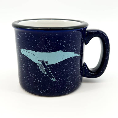 whale ceramic mug