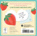 Back view of Paper Produce Strawberry Notecards by Chronicle Books, showcasing a thank you note design with vibrant strawberry graphics and a message of appreciation. Perfect for sending cheerful greetings and sharing sweet sentiments.