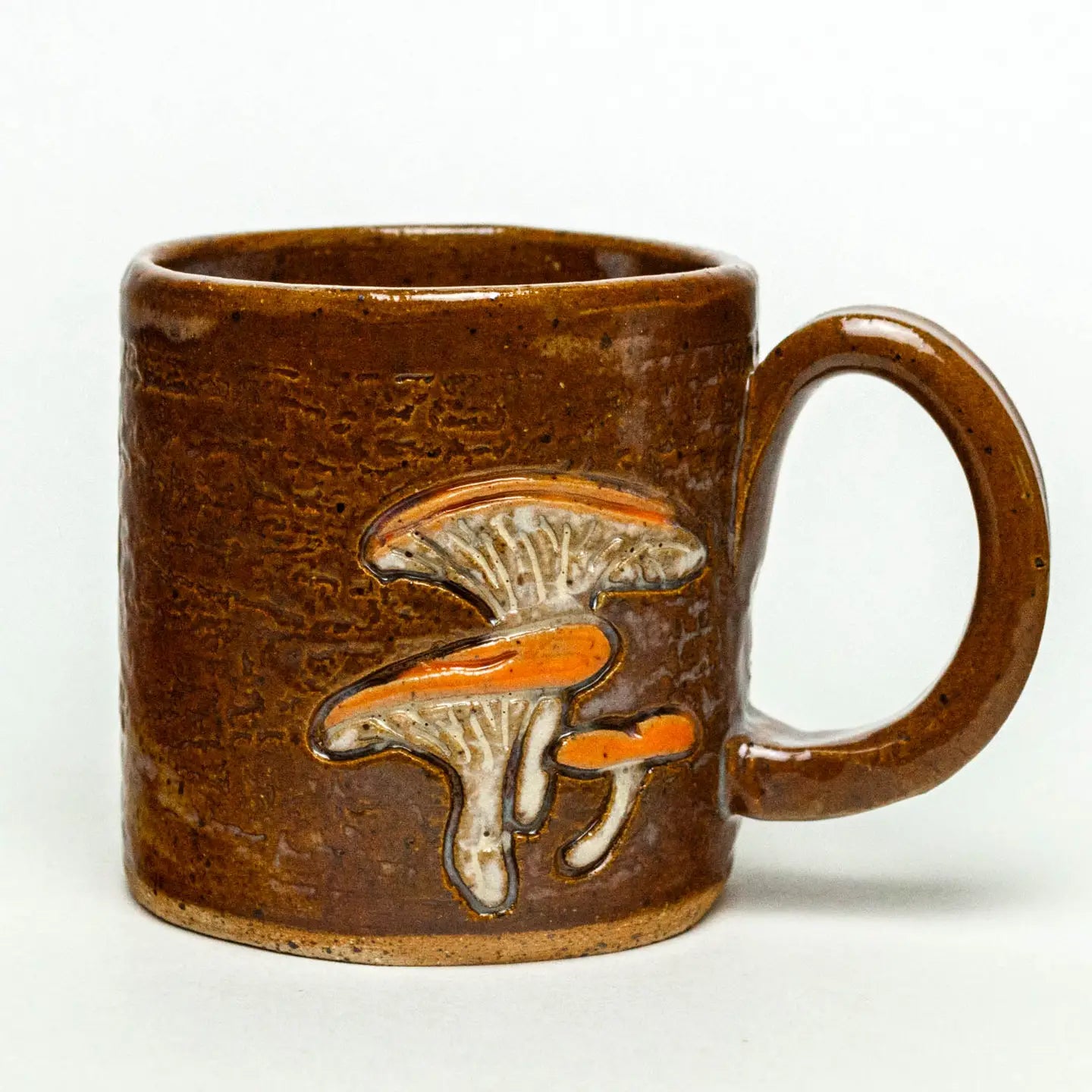 Handmade Ceramic Mushroom Mugs | 10oz