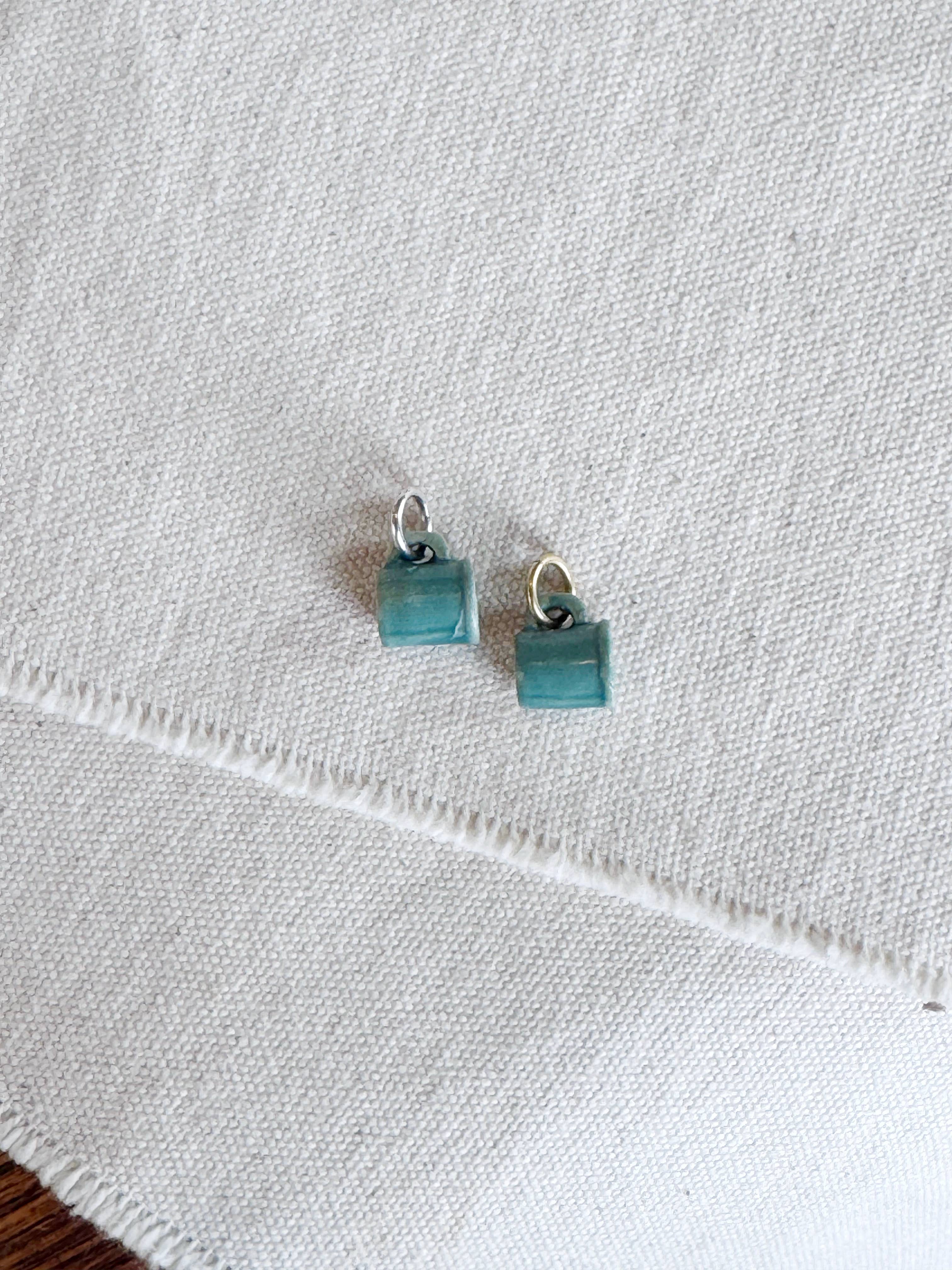 Ceramic Mini Coffee Mug Charm