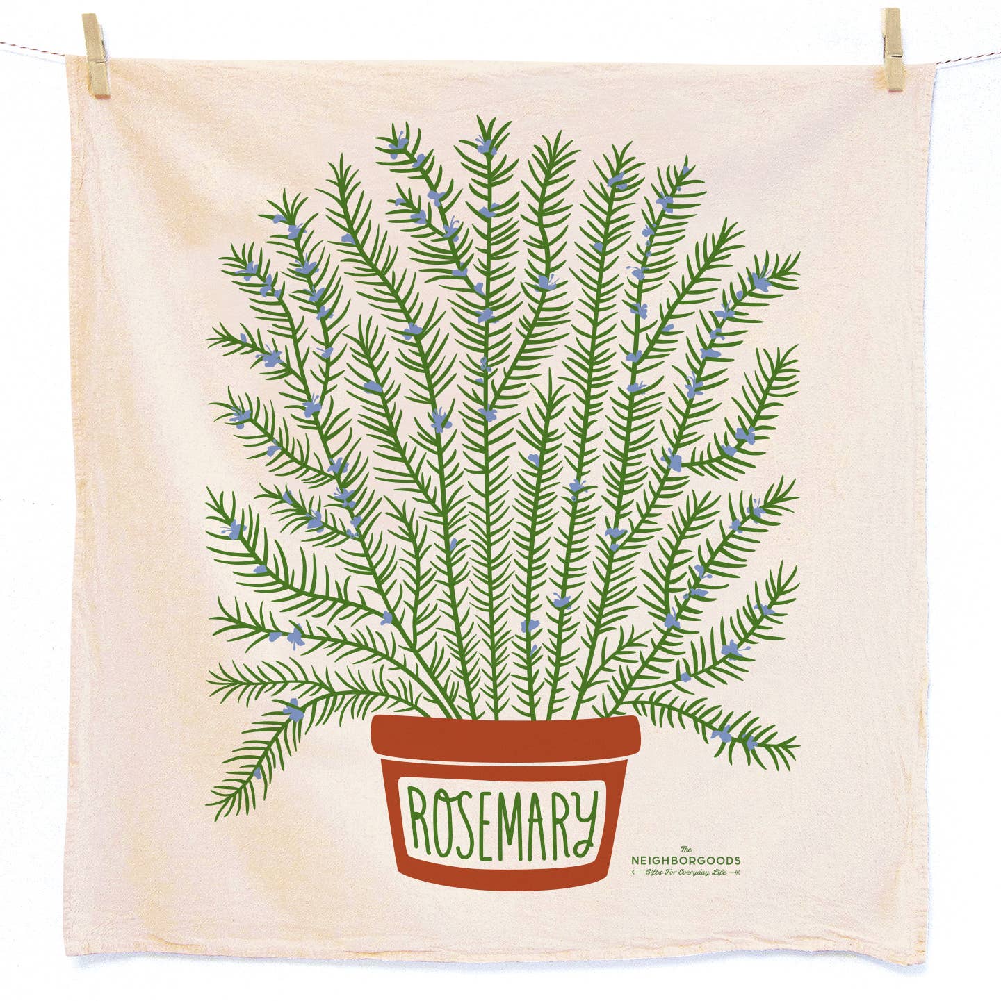 Rosemary & Fig (Rosemary, Fig) Tea Towels - Set of 2