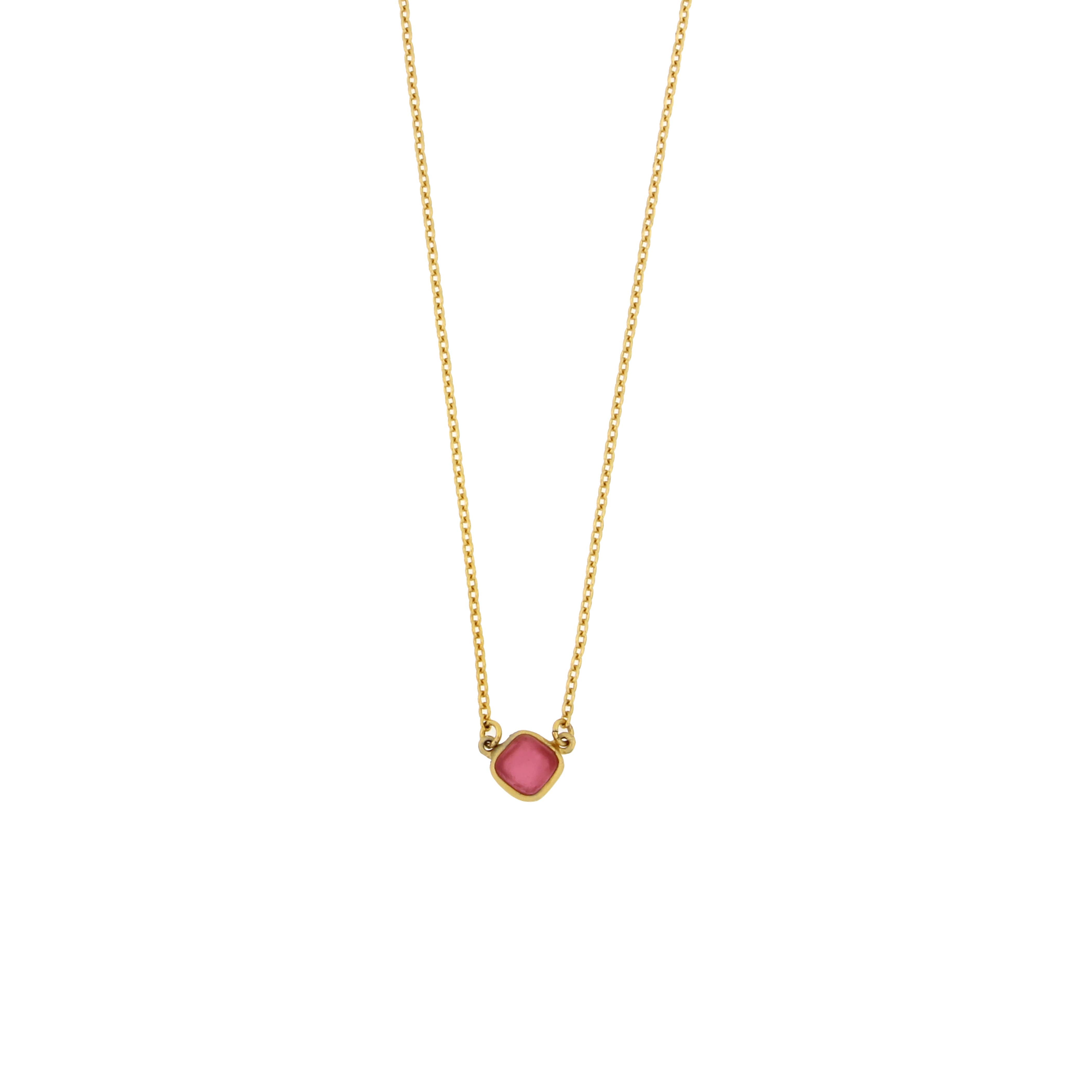 Admire the elegance of the Bubble Diamond 16" Adj. Dainty Pendant, crafted to steal the spotlight and a few hearts!